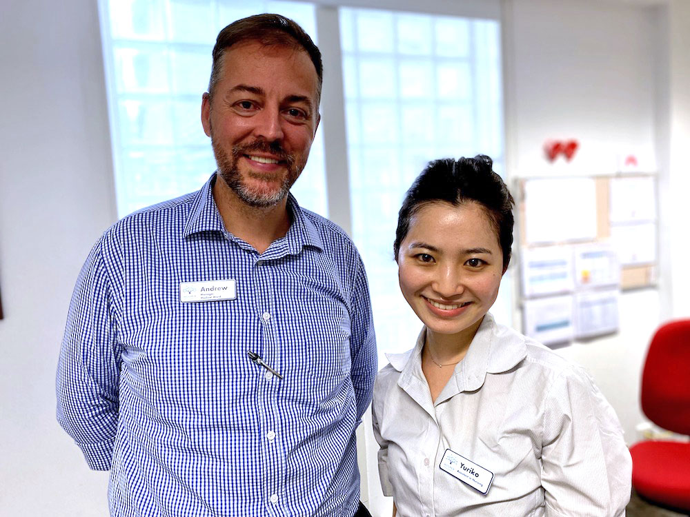 シドニーの医療現場で働くスタッフ