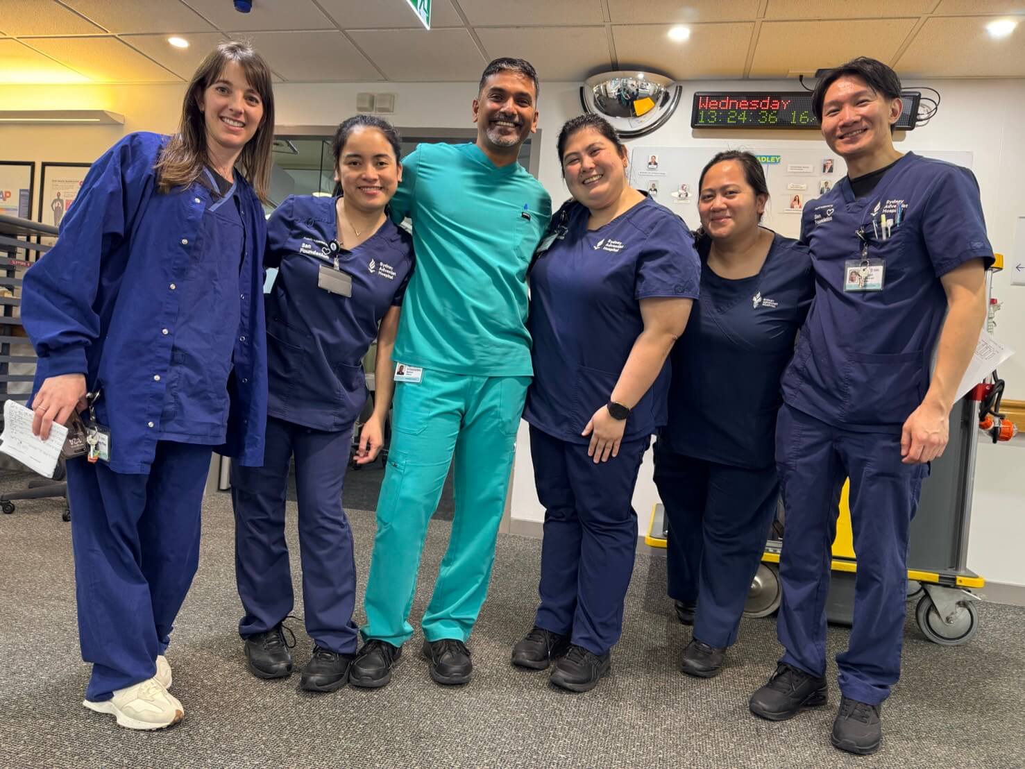 現地の医療チーム