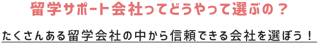 サポート会社ってどうやって選ぶの？　たくさんある会社の中から信頼できる会社を選ぼう！