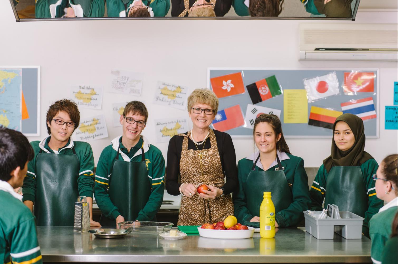 Cookery Class with Teacher