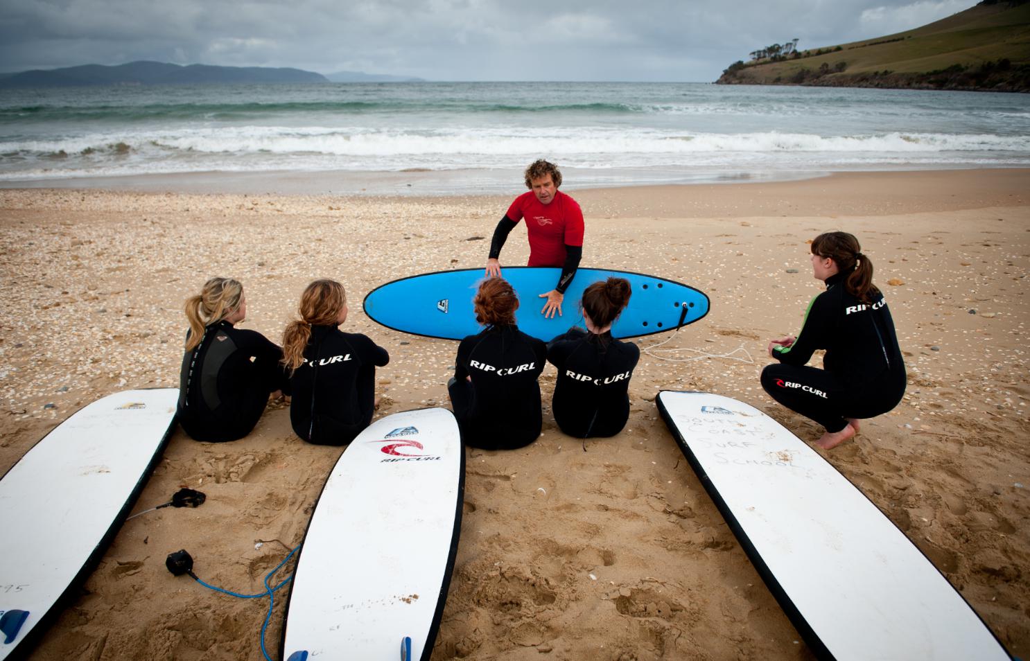 Rosny surfers