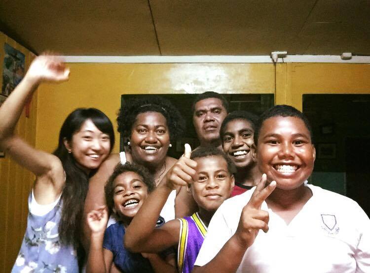 25.Fijiにて船で乗り過ごした為突然のホームステイ