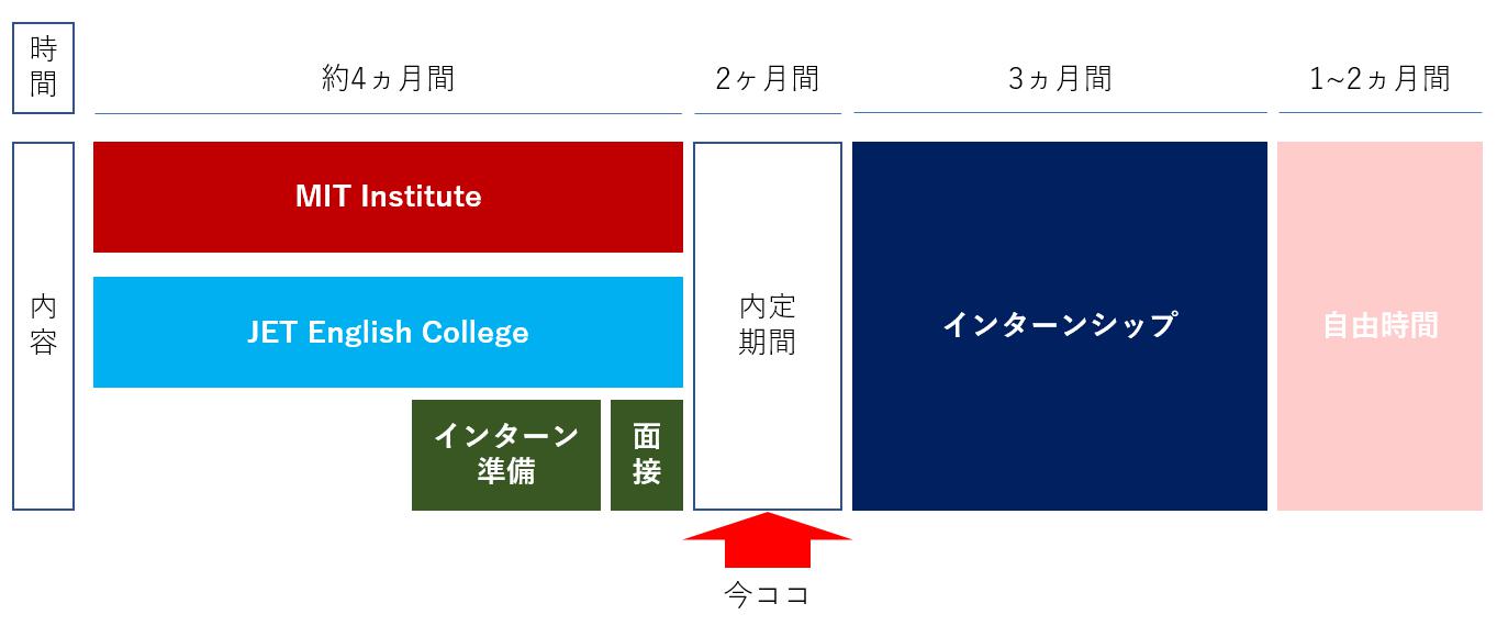 インターンスケジュール