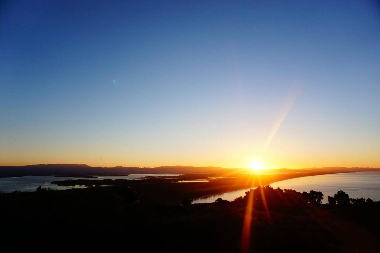 マウントマンガヌイ_サンセット