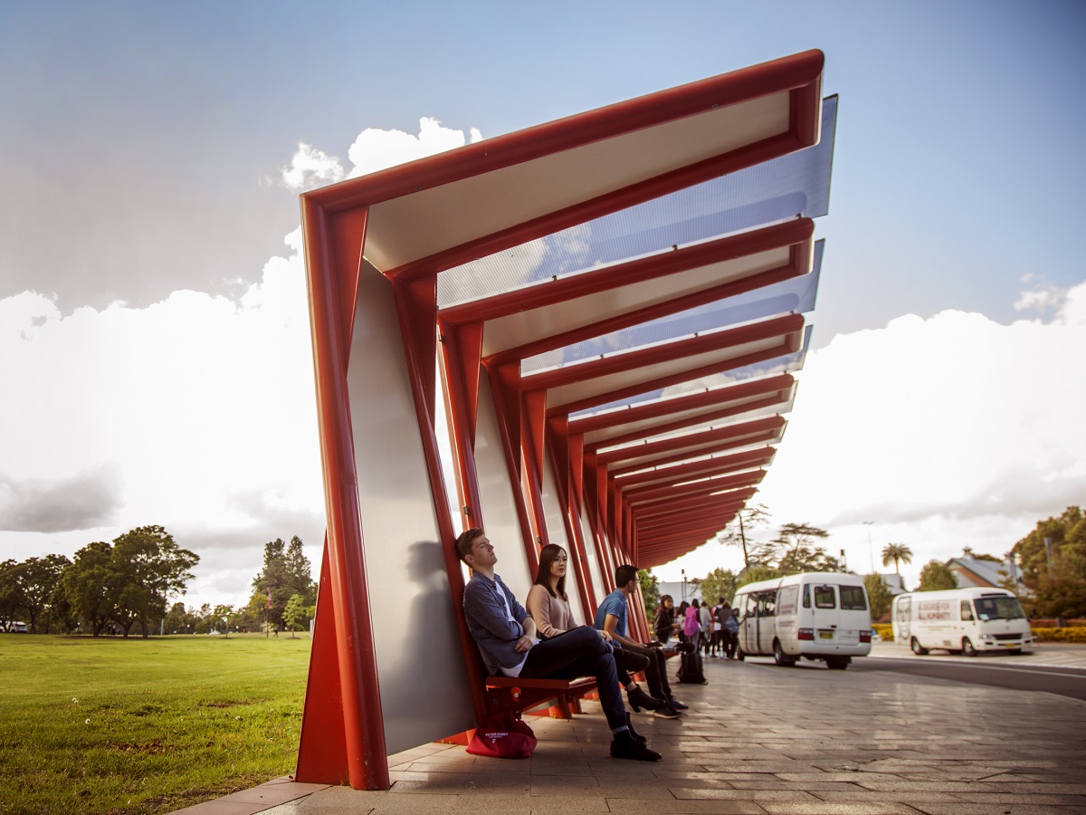 Students photographed for International brochures