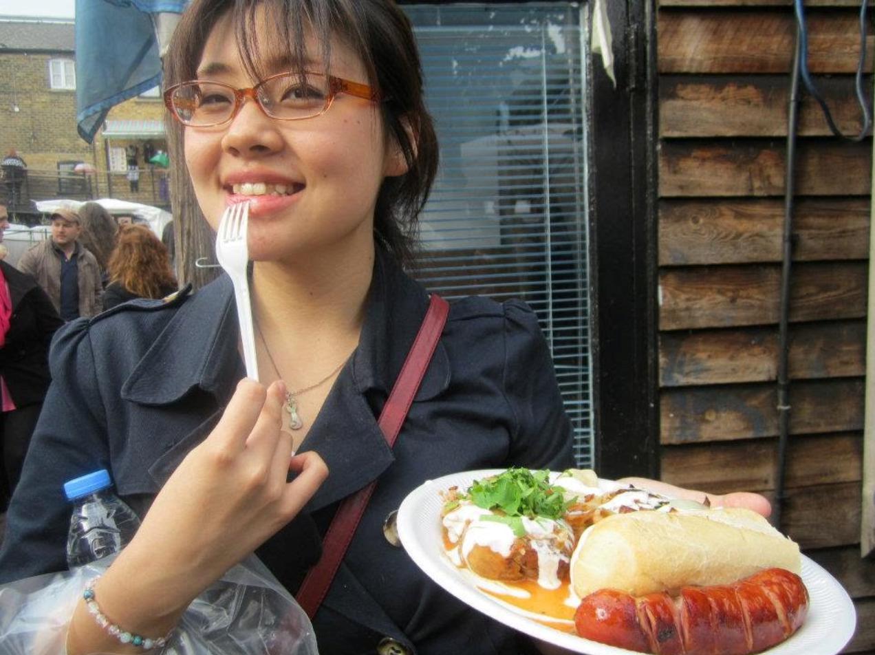 イギリス生活11_カムデンマーケット