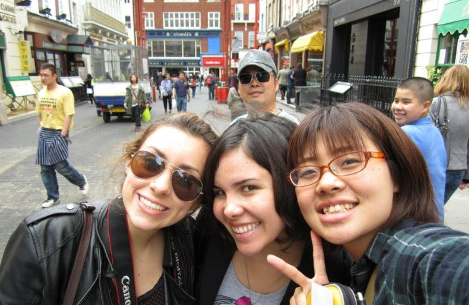 イギリス生活27_初めてのチャイナタウン ブラジル人と。