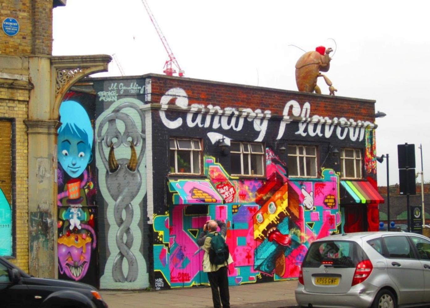 イギリス生活26_ロンドンストリートアート