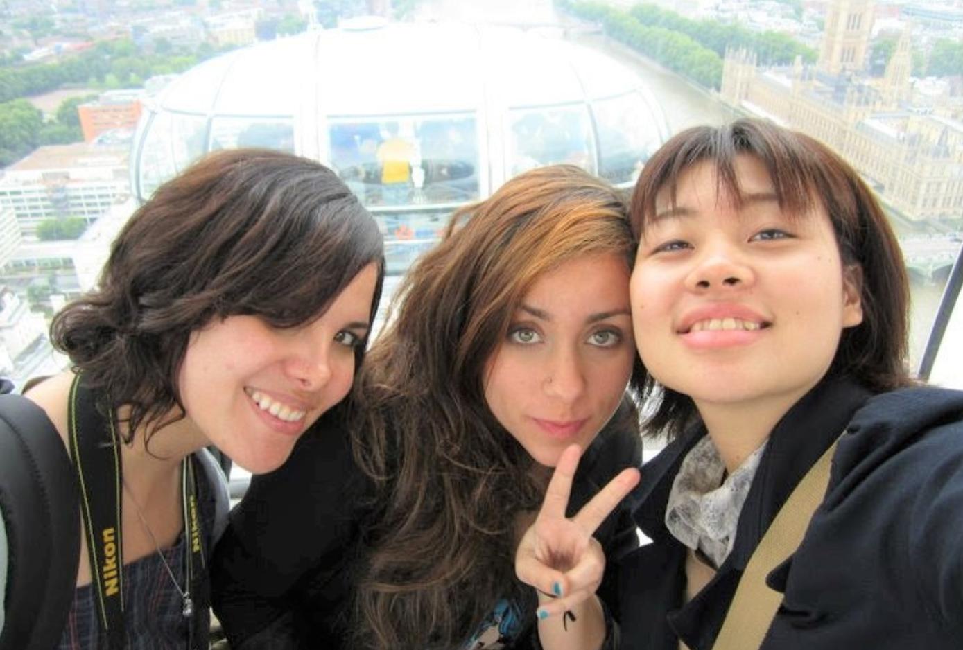 イギリス生活25_ロンドンアイの中