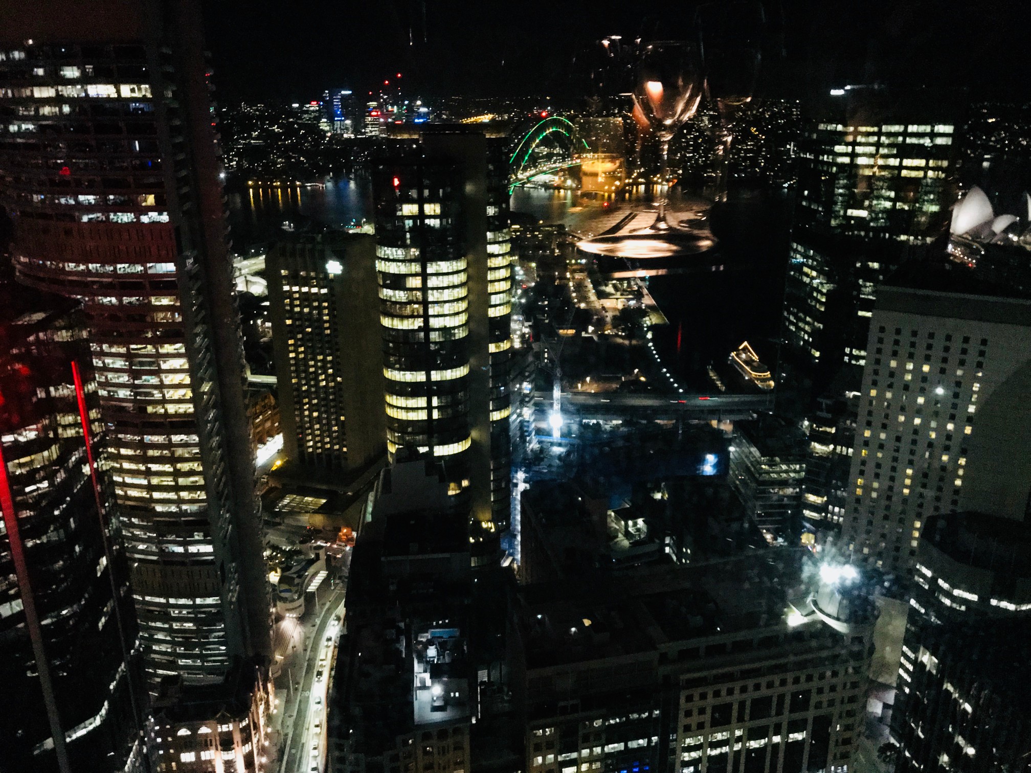 シドニー街並み（夜景）